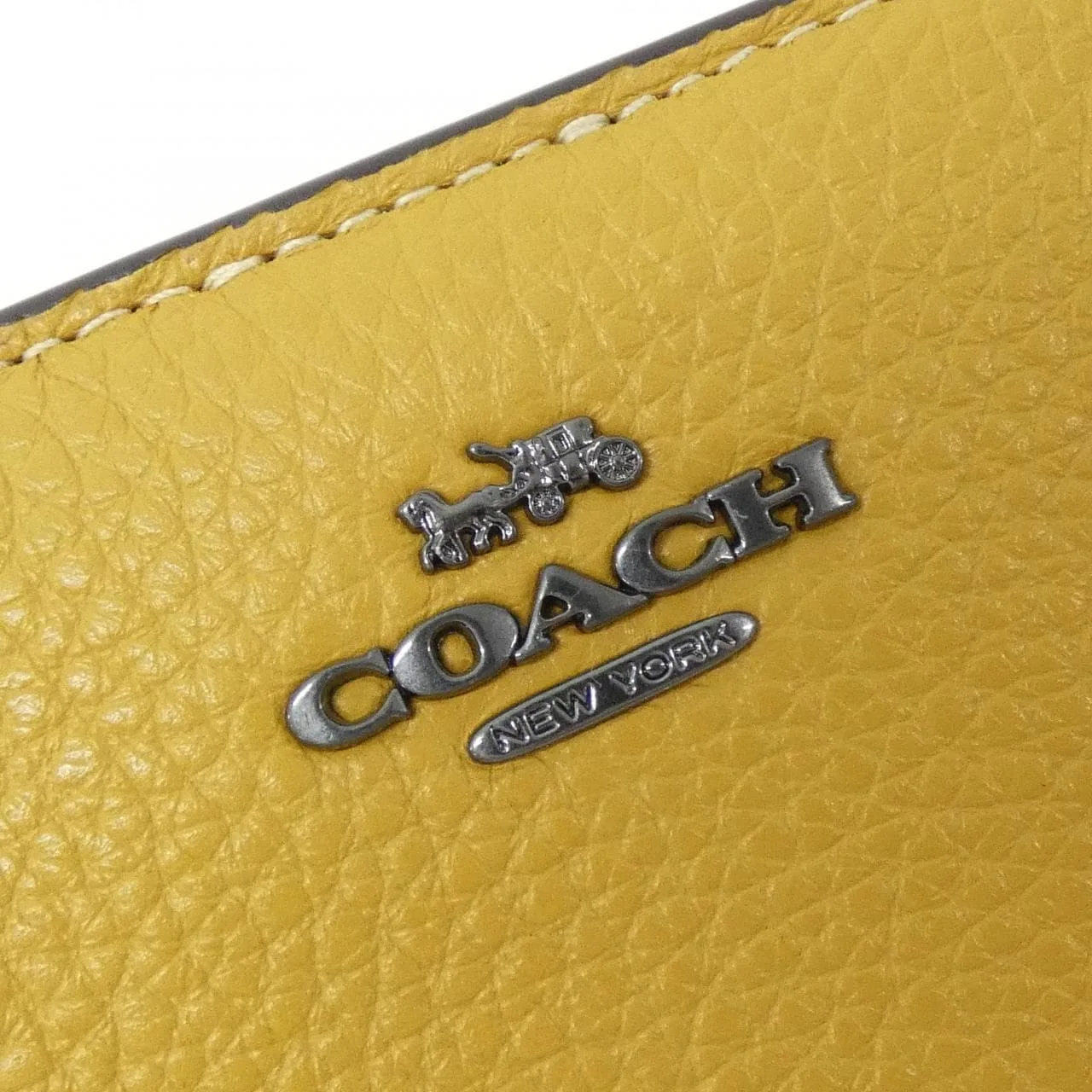 COACH C8329 Wallet Leather 黑色 皮革 新品 - 縮圖 3