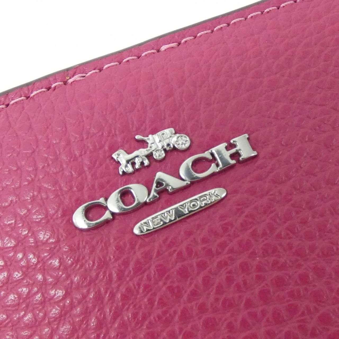 COACH C8329 Wallet Leather 黑色 皮革 新品 - 縮圖 3
