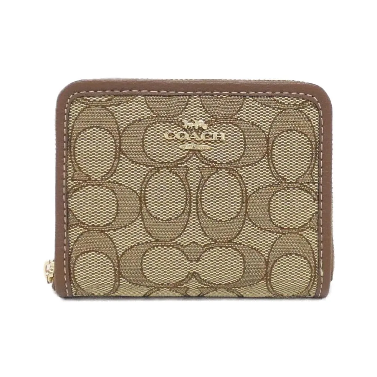 COACH CH389 Coin Case Canvas