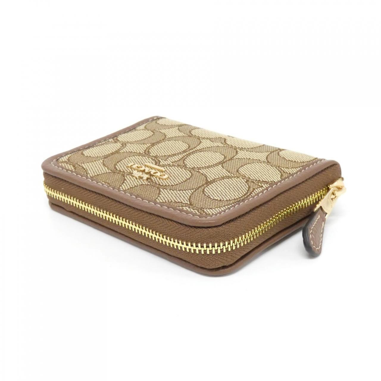 COACH CH389 Coin Case Canvas 3