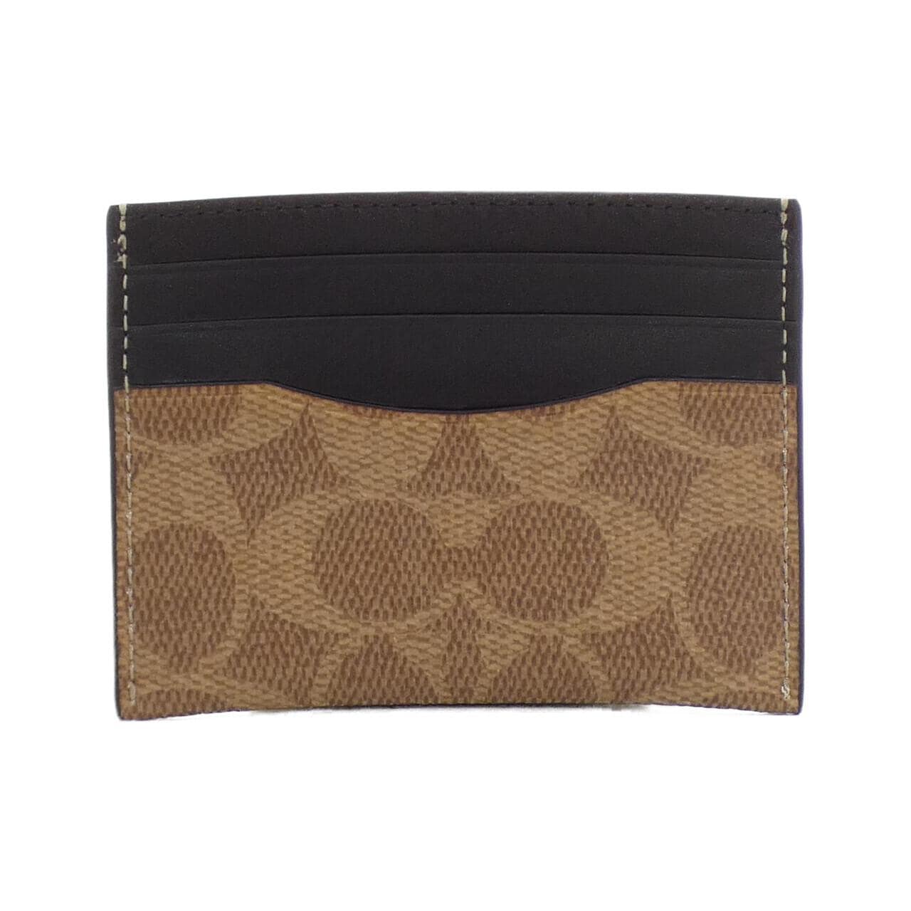 COACH CW366 Card Case Canvas