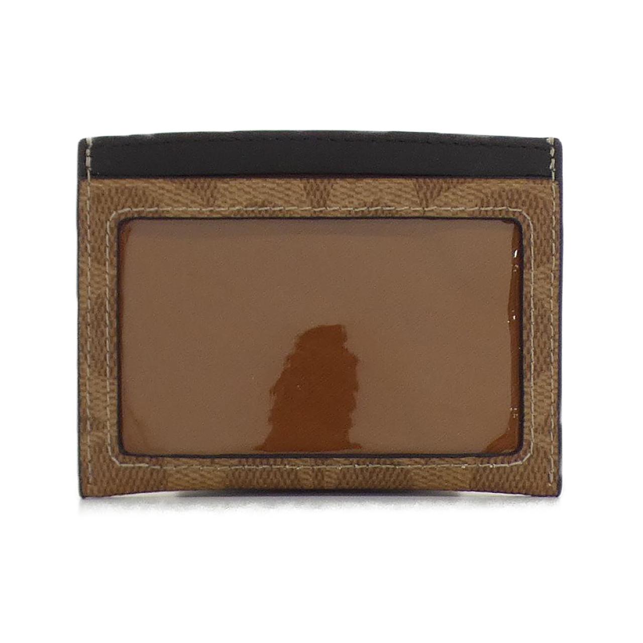 COACH CW366 Card Case Canvas 2