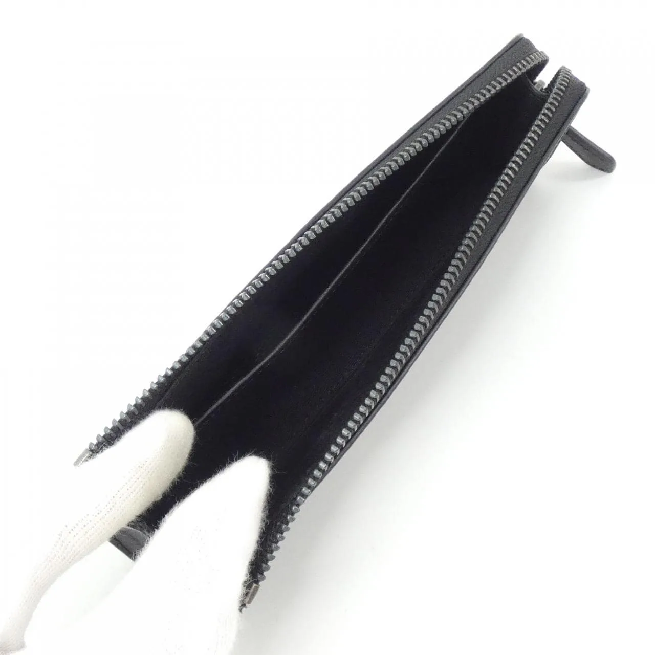 COACH C6986 Wallet Canvas Black Canvas New - Thumbnail 4