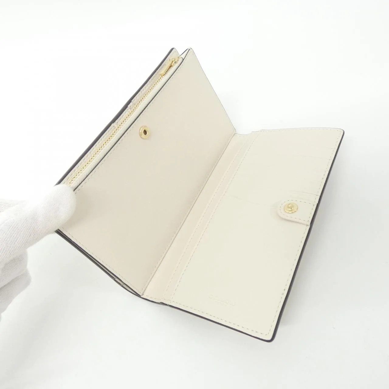 COACH C8714 Wallet Canvas 黑色 帆布 新品 - 縮圖 5