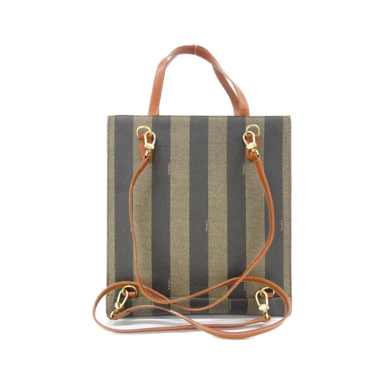 FENDI 260020 Backpack Canvas Brown Canvas Rank A - Thumbnail 2