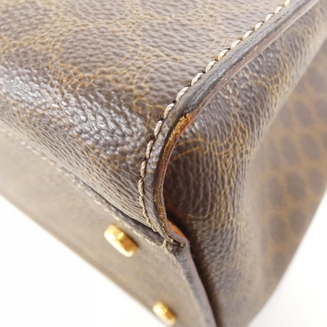 CELINE Bag Canvas Brown Canvas - Thumbnail 3