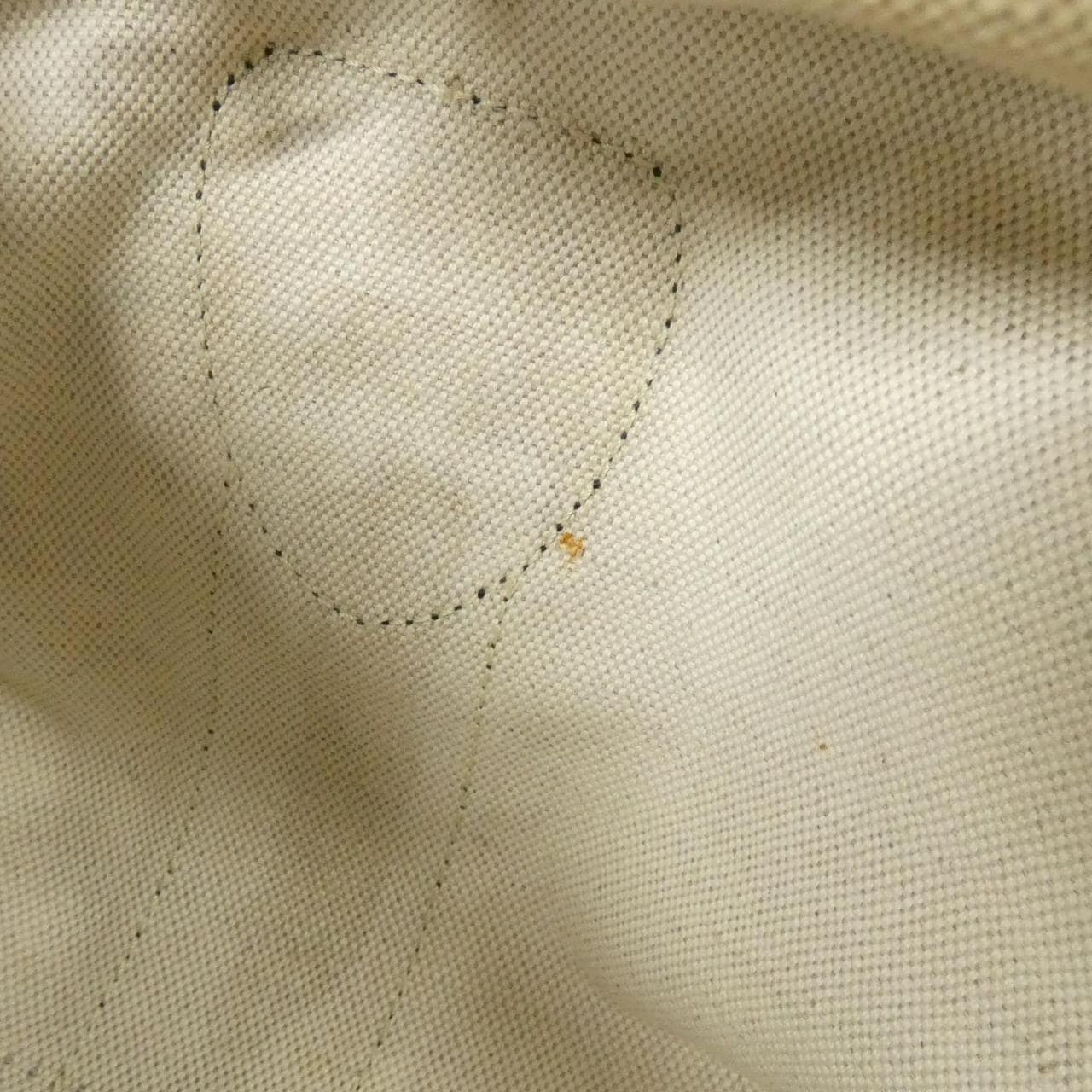 CELINE Boston Bag Canvas Silver Canvas Rank B - Thumbnail 10