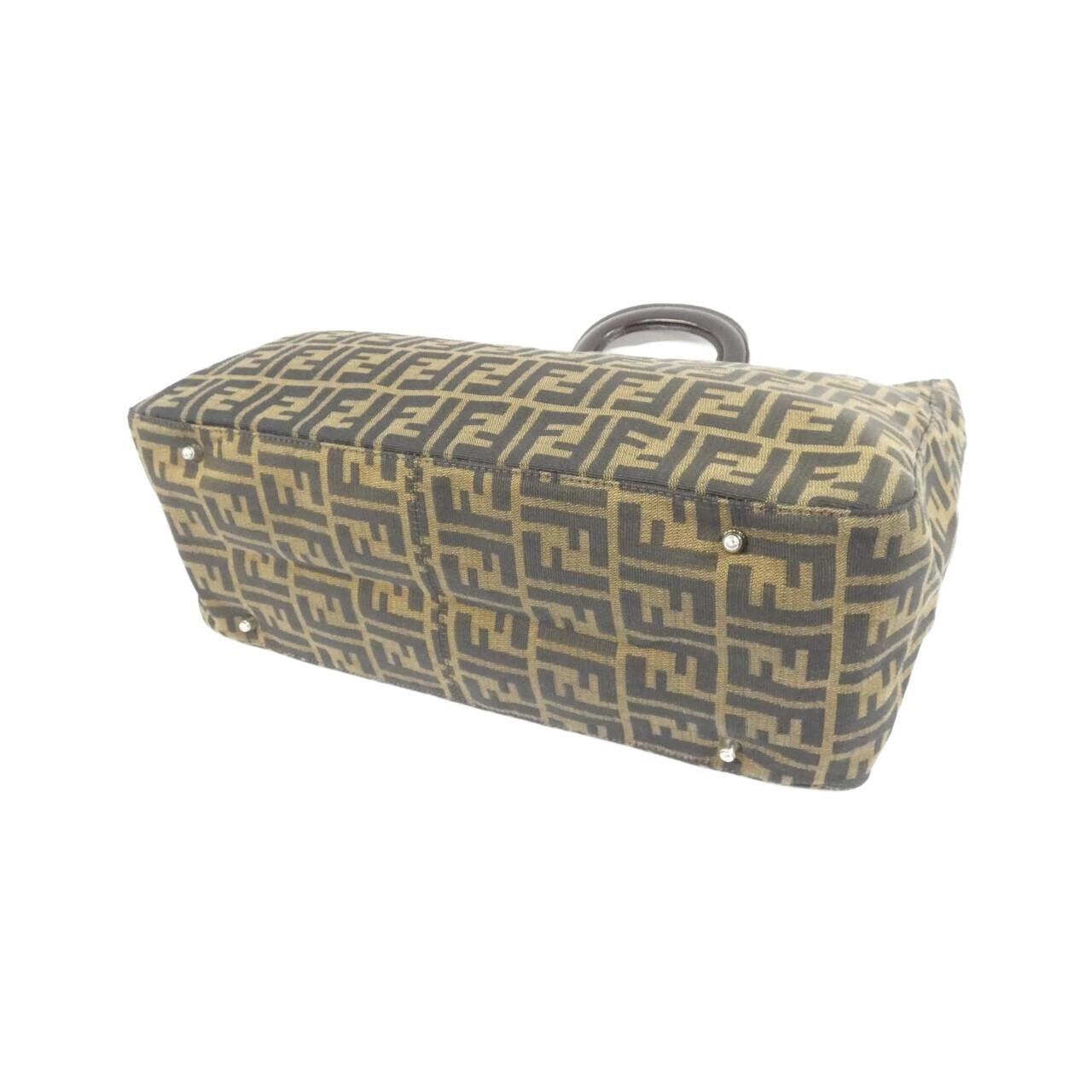 FENDI 26329 Handbag Canvas Black Canvas Rank A - Thumbnail 2