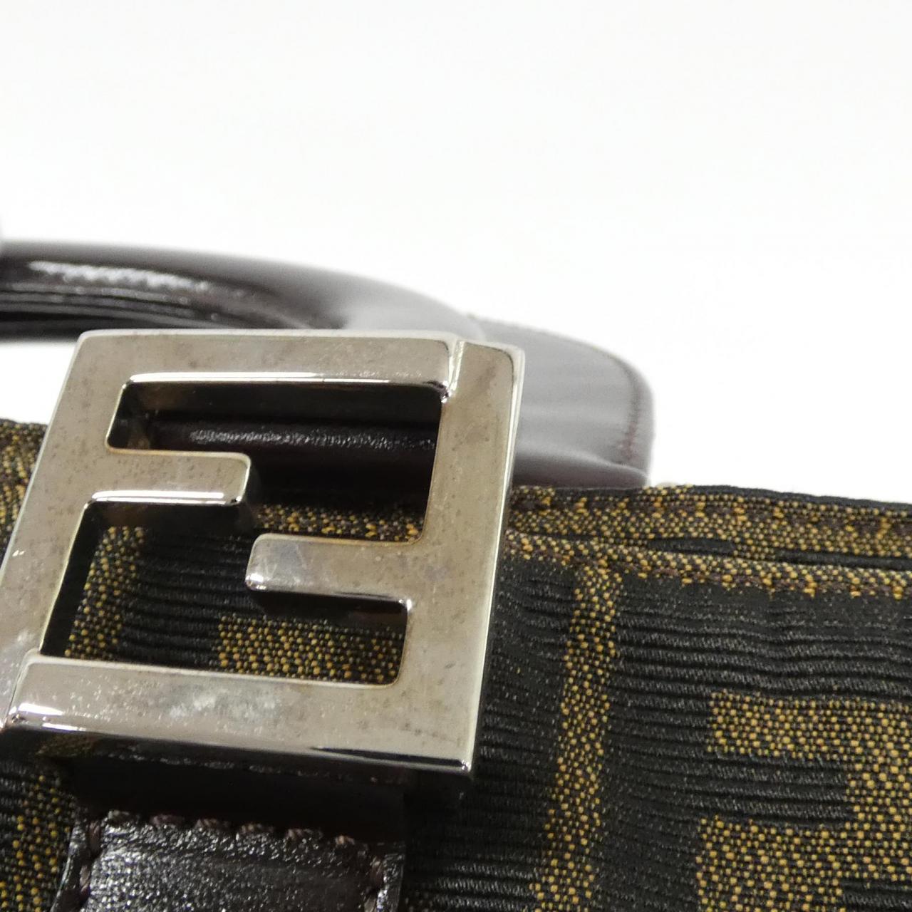 FENDI 26329 Handbag Canvas Black Canvas Rank A - Thumbnail 3