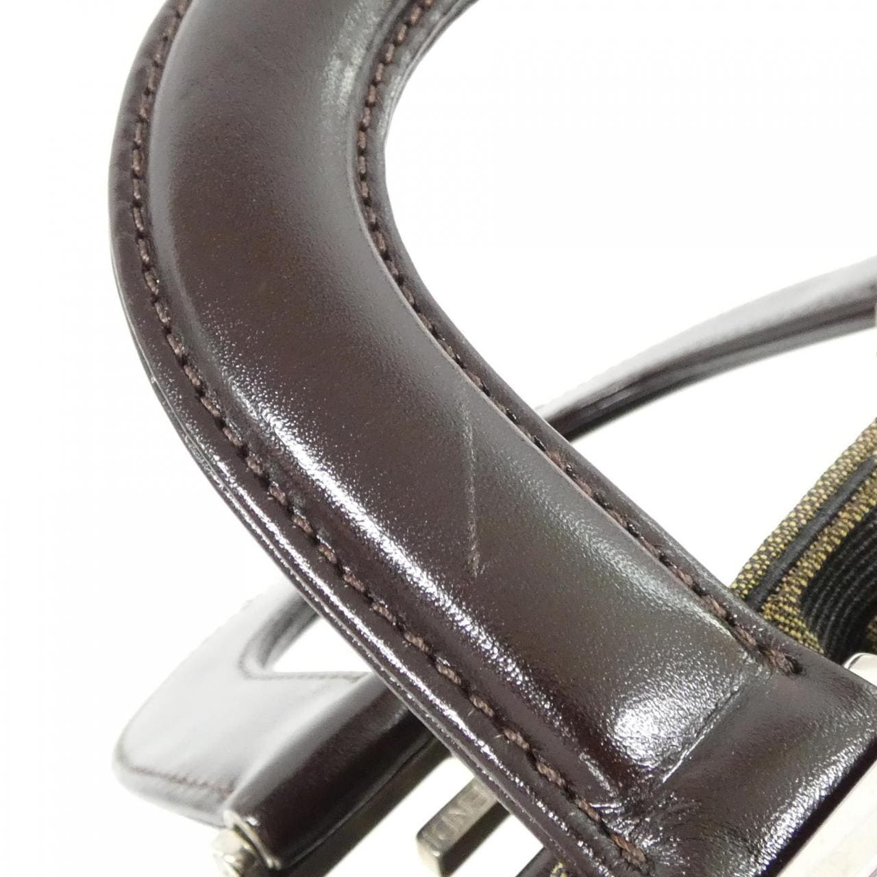 FENDI 26329 Handbag Canvas Black Canvas Rank A - Thumbnail 5