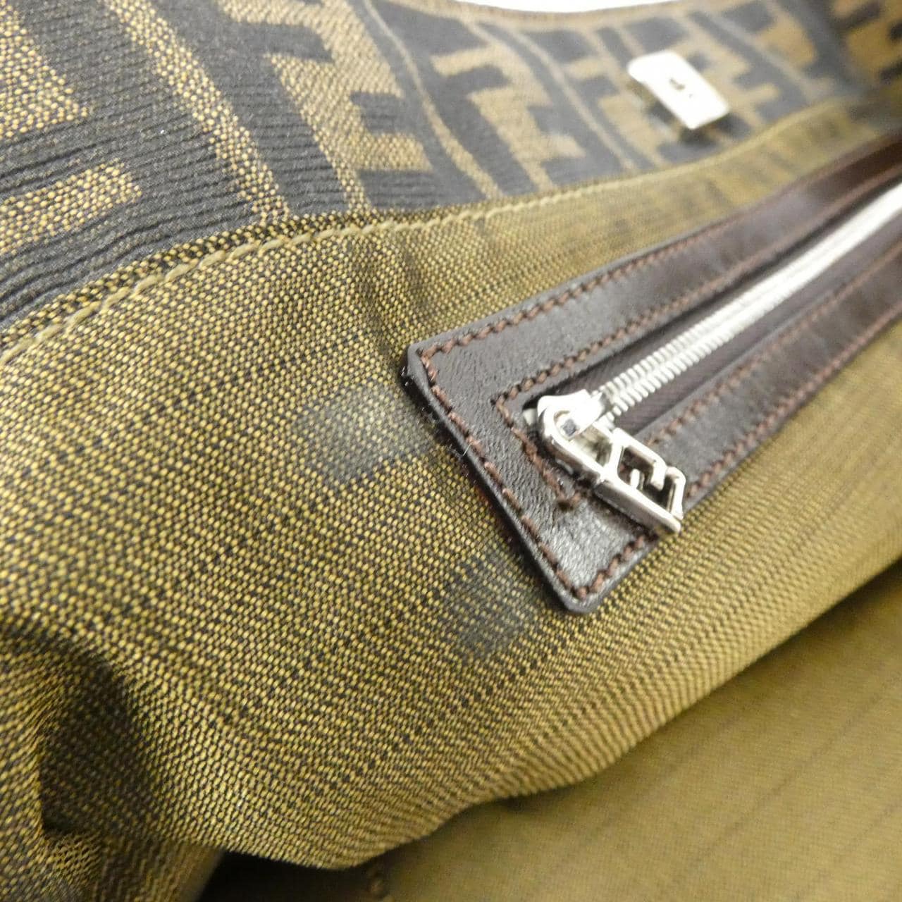 FENDI 26329 Handbag Canvas Black Canvas Rank A - Thumbnail 7