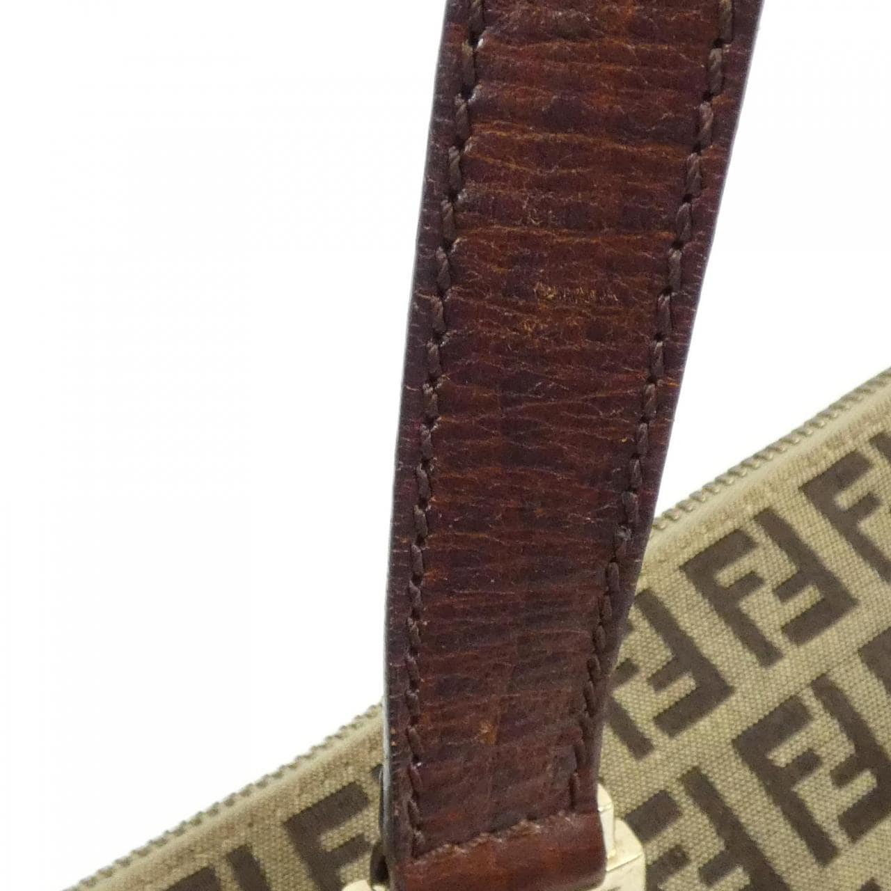 FENDI Sunshine Shopper 8BH138 TN9 Handbag Canvas Black Canvas - Thumbnail 7