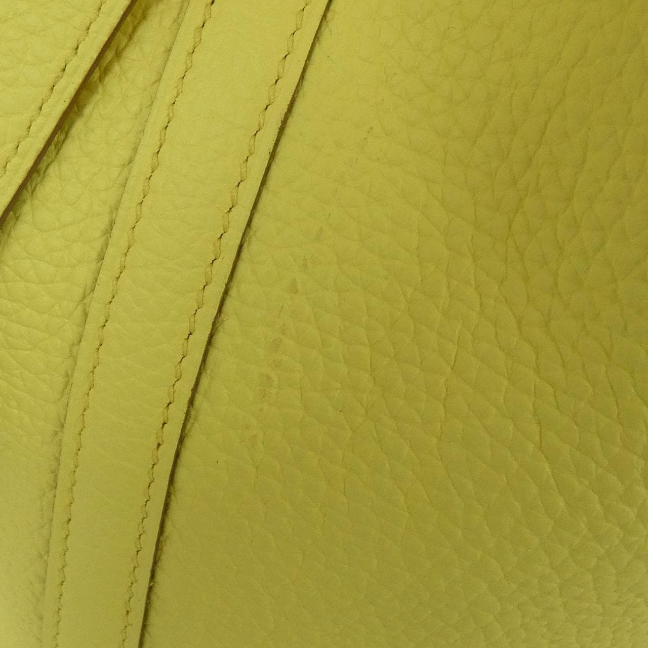 HERMES HERMÈS Picotin 082945CK Bag Ostrich 黑色 鴕鳥皮 中古品A - 縮圖 4