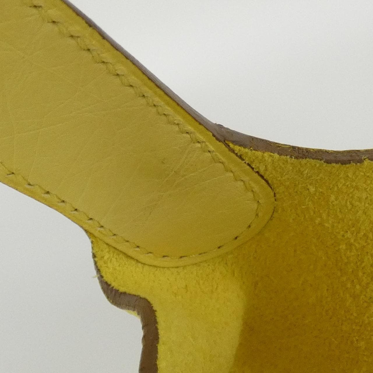 HERMES HERMÈS Picotin 082945CK Bag Ostrich 黑色 鴕鳥皮 中古品A - 縮圖 6