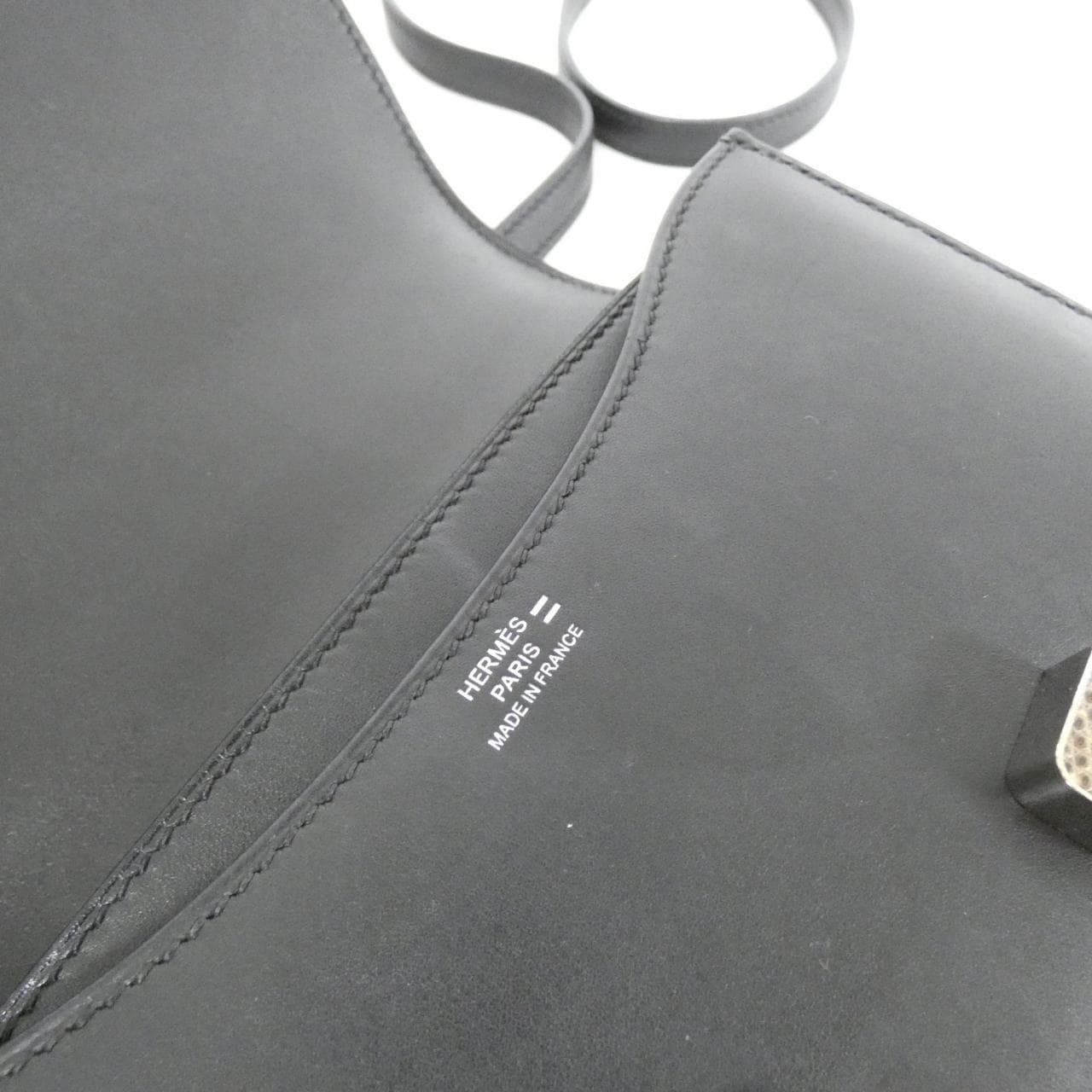 HERMES HERMÈS Constance Shoulder Bag Black - Thumbnail 10