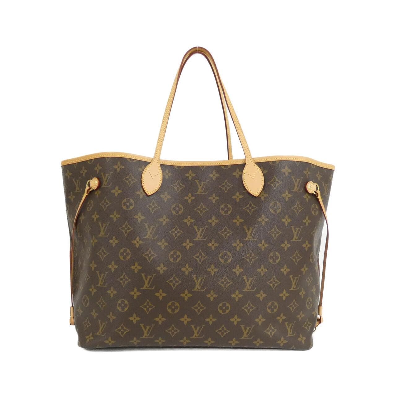 LOUIS VUITTON Neverfull M40990 Bag Monogram Beige