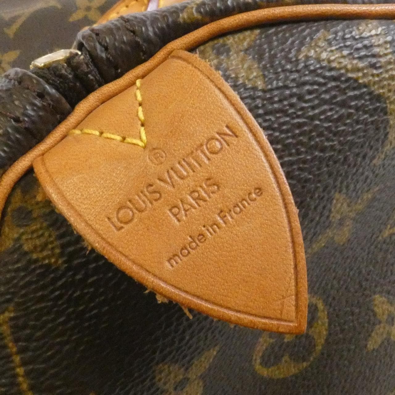 LOUIS VUITTON Speedy M41522 Boston Bag Monogram Black Monogram Rank B - Thumbnail 4