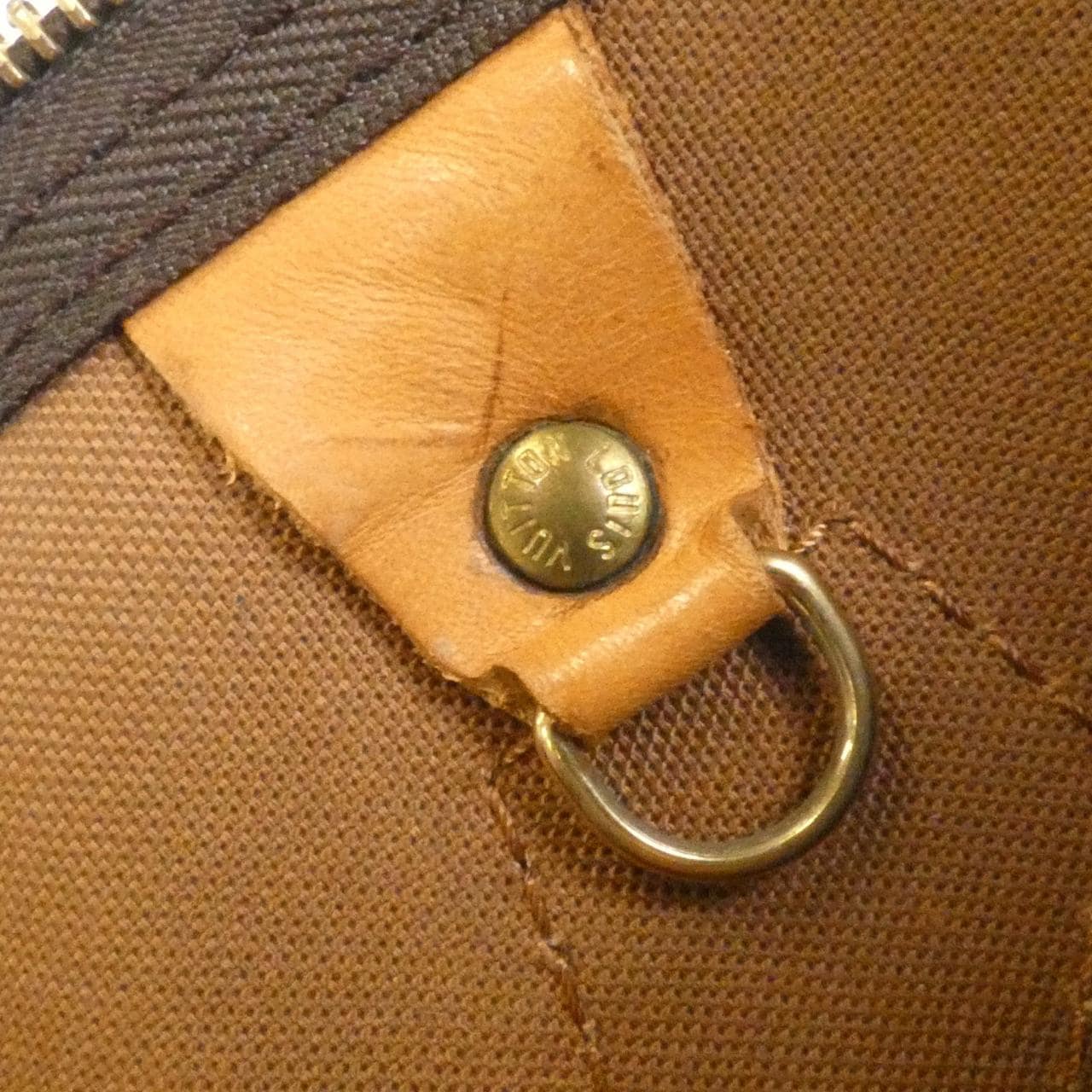 LOUIS VUITTON Speedy M41522 Boston Bag Monogram Black Monogram Rank B - Thumbnail 9