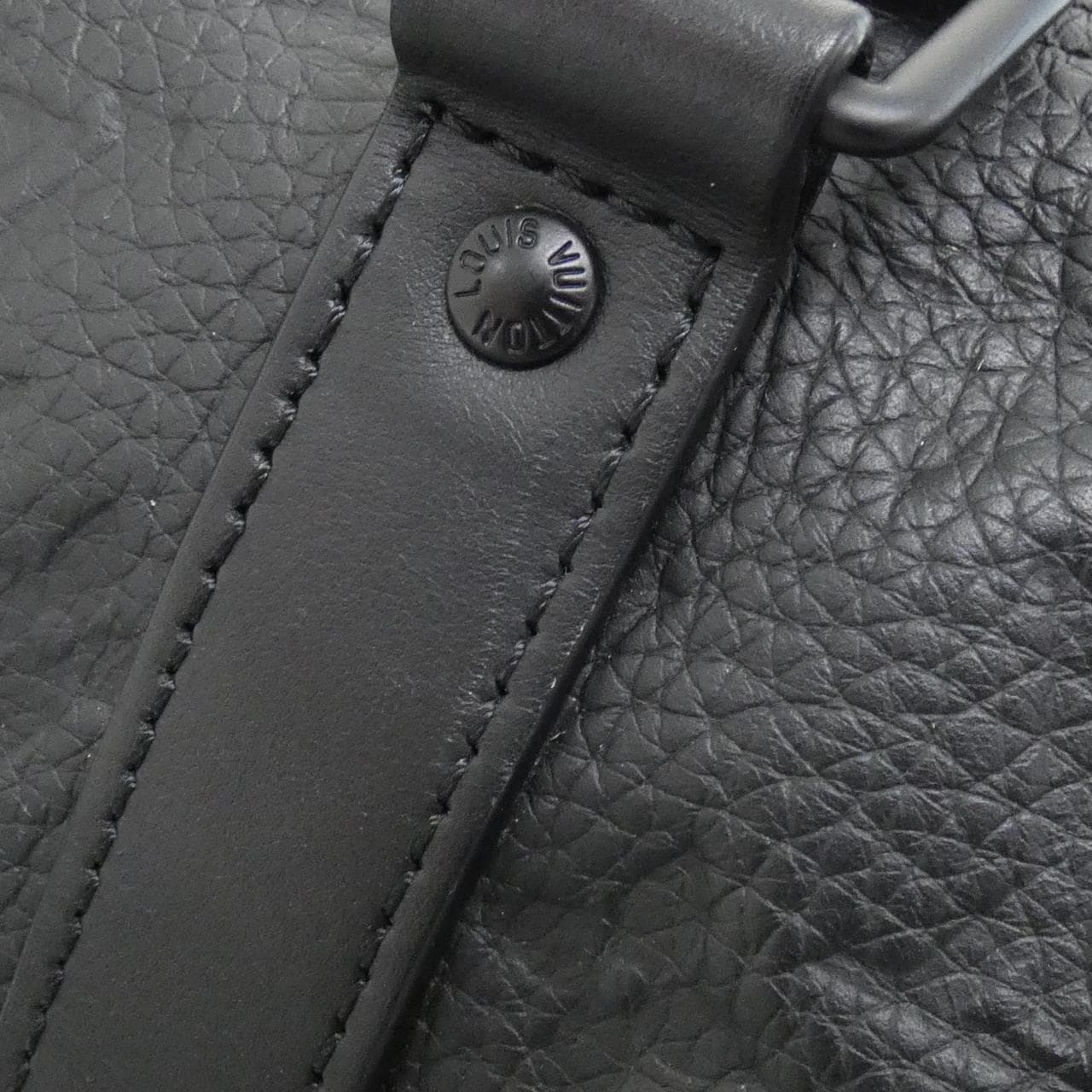 LOUIS VUITTON Keepall M20900 Boston Bag Monogram 黑色 Monogram 中古品A - 縮圖 3