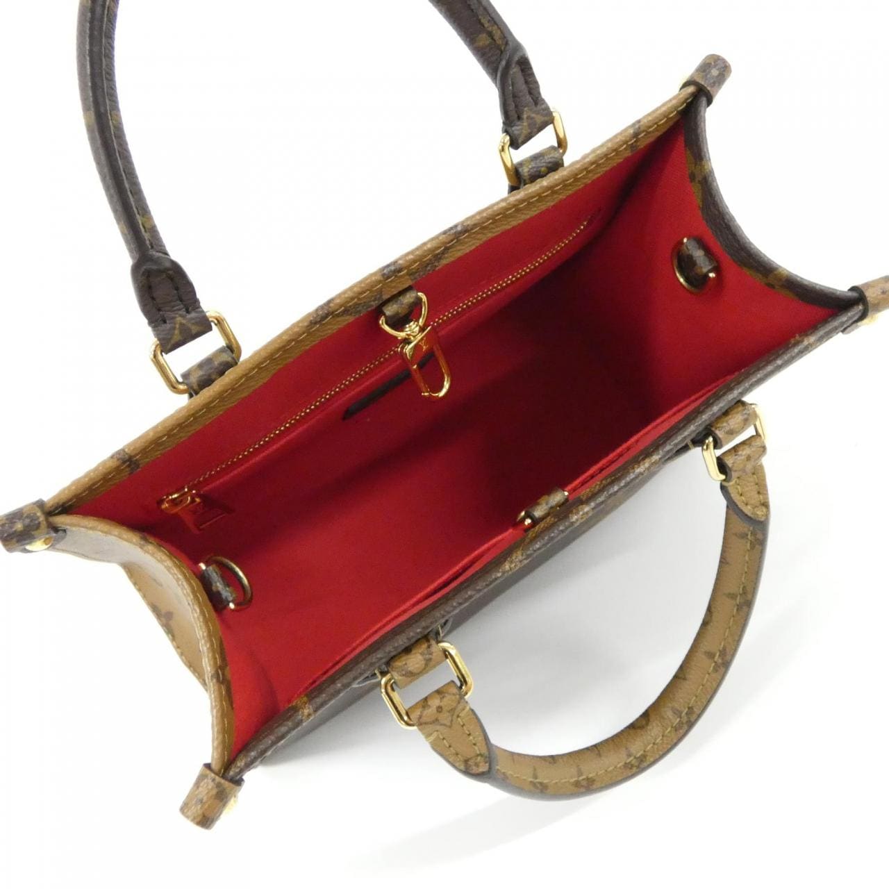 LOUIS VUITTON OnTheGo M46373 Bag Monogram Black Monogram Rank A - Thumbnail 8