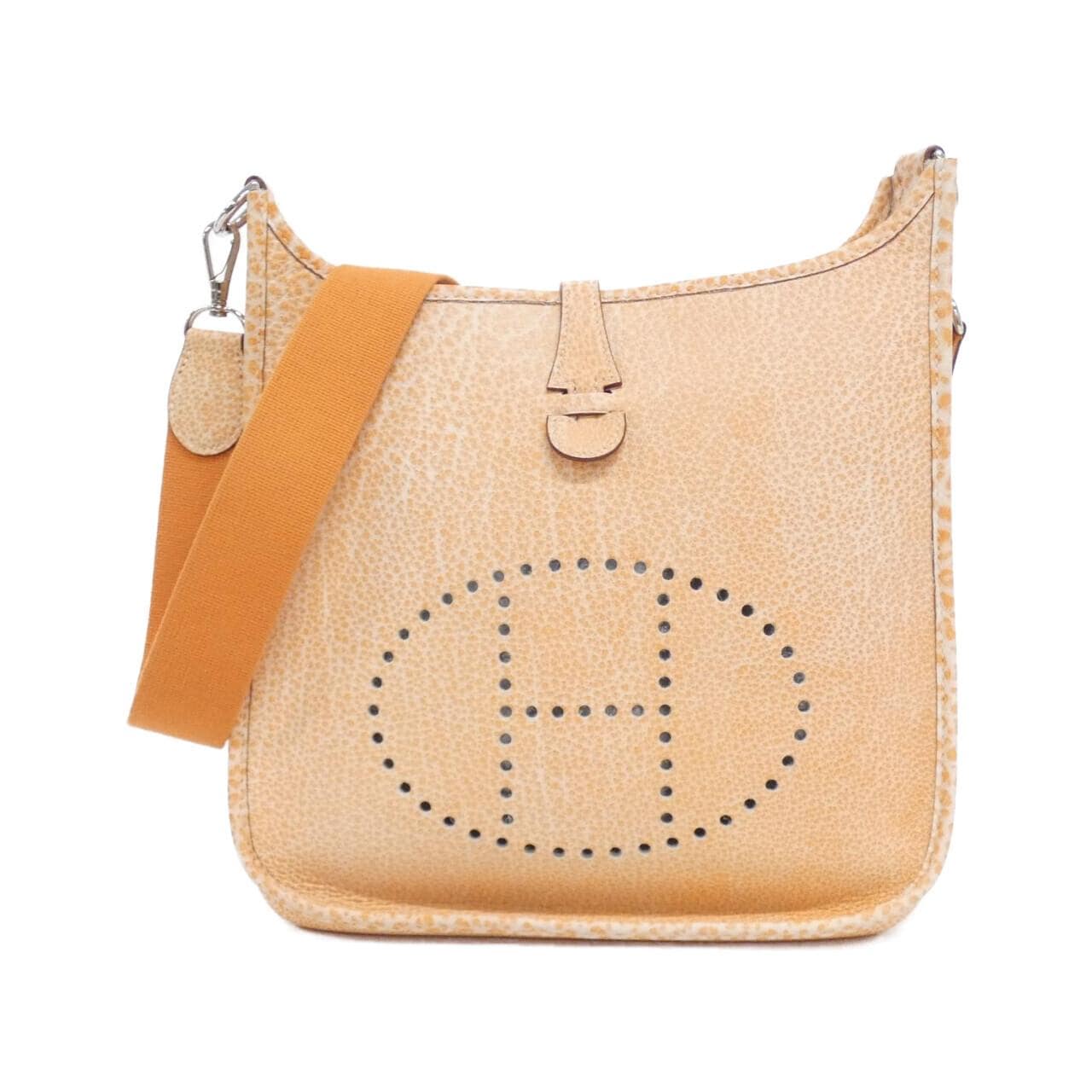 HERMES HERMÈS Evelyne Shoulder Bag Orange