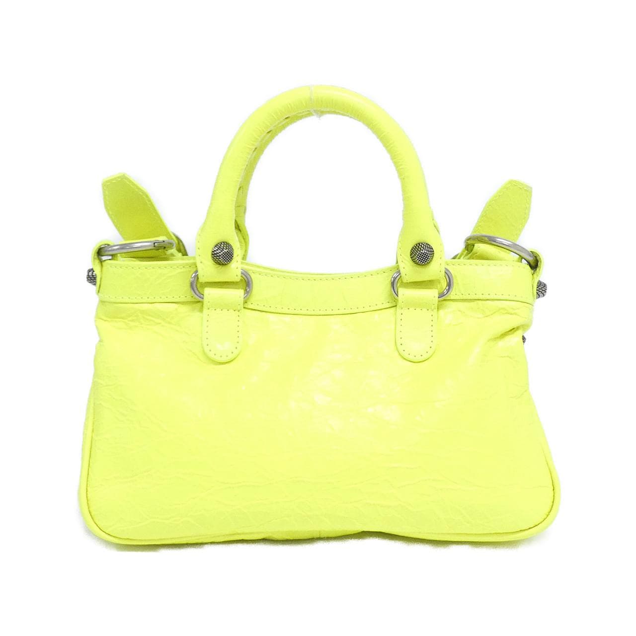 BALENCIAGA Neo Cagole 751523 1VG9Y Tote Lambskin Black Lambskin - Thumbnail 2