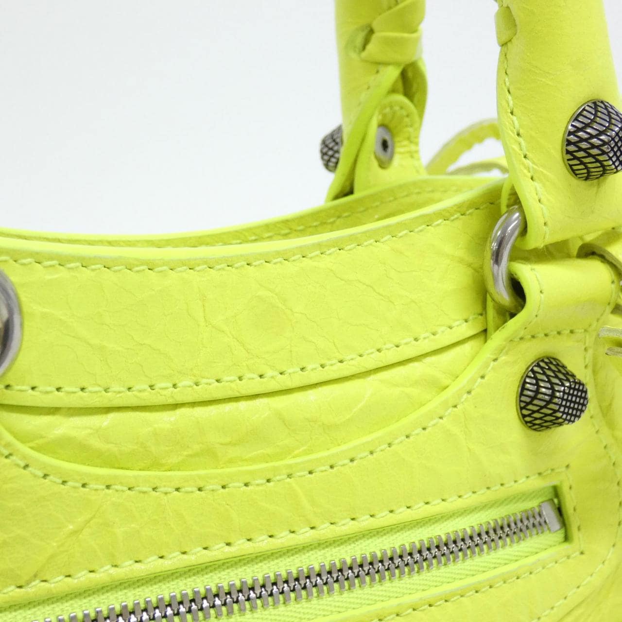 BALENCIAGA Neo Cagole 751523 1VG9Y Tote Lambskin Black Lambskin - Thumbnail 4