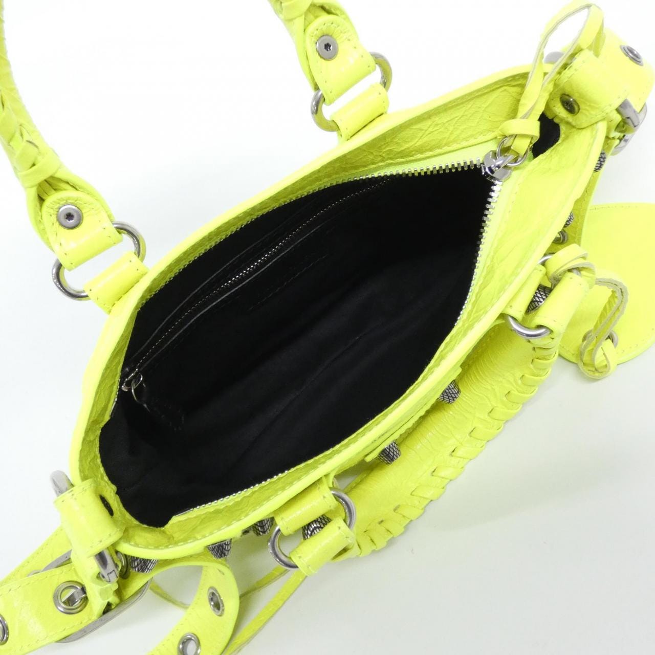 BALENCIAGA Neo Cagole 751523 1VG9Y Tote Lambskin Black Lambskin - Thumbnail 7