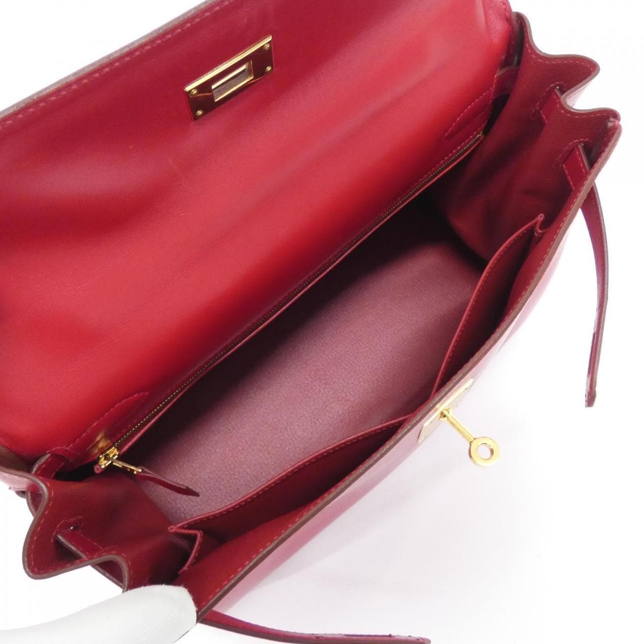 HERMES HERMÈS Kelly Bag Rouge - Thumbnail 9