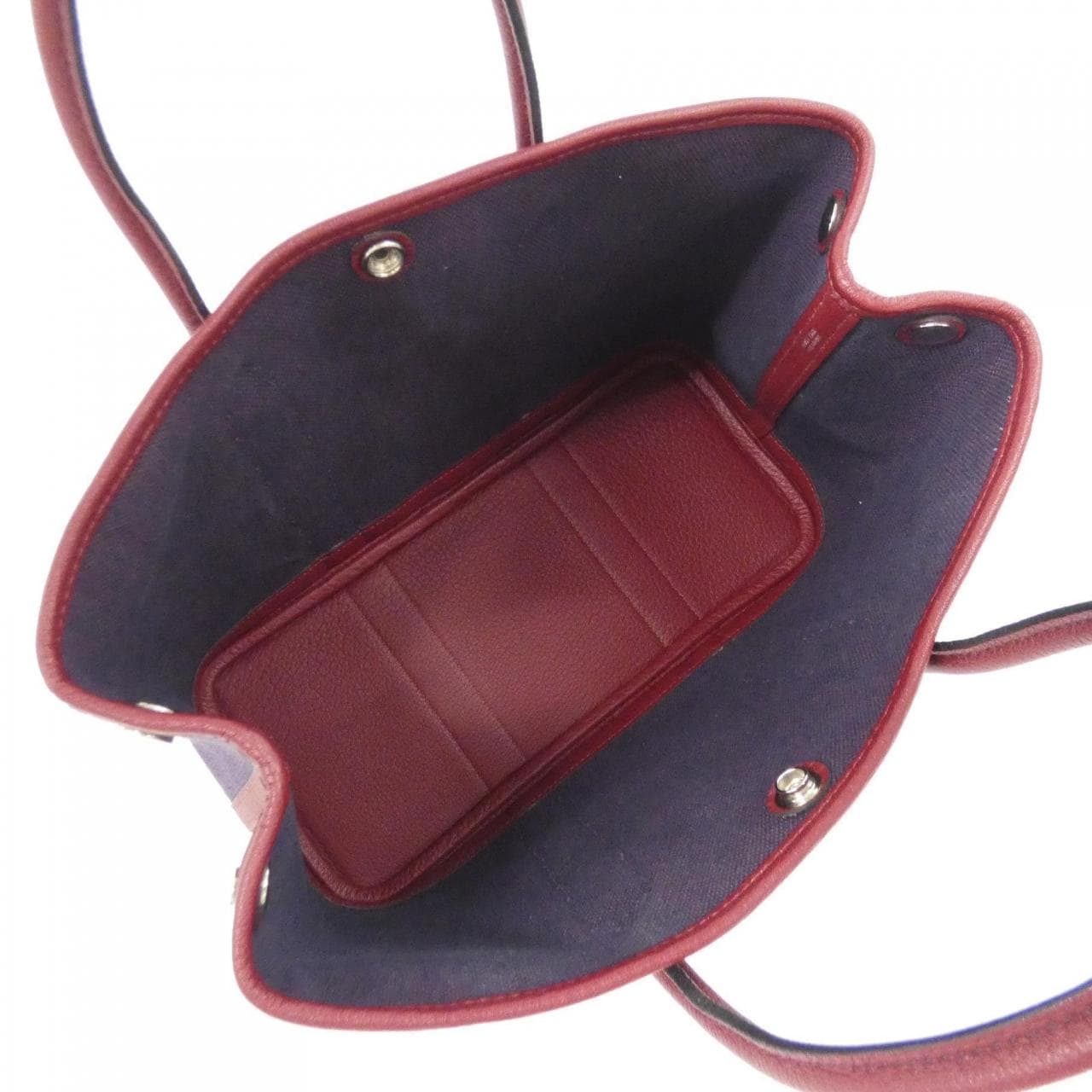 HERMES Garden Party HERMÈS 066603CK Bag Rouge 中古品A - 縮圖 7