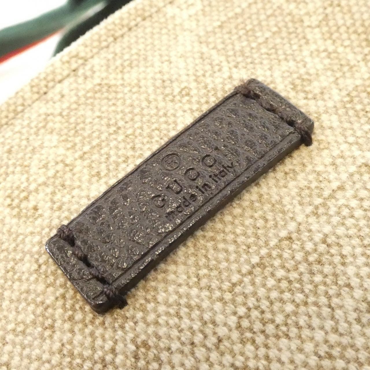 GUCCI 374433 Bag Canvas White Canvas - Thumbnail 4