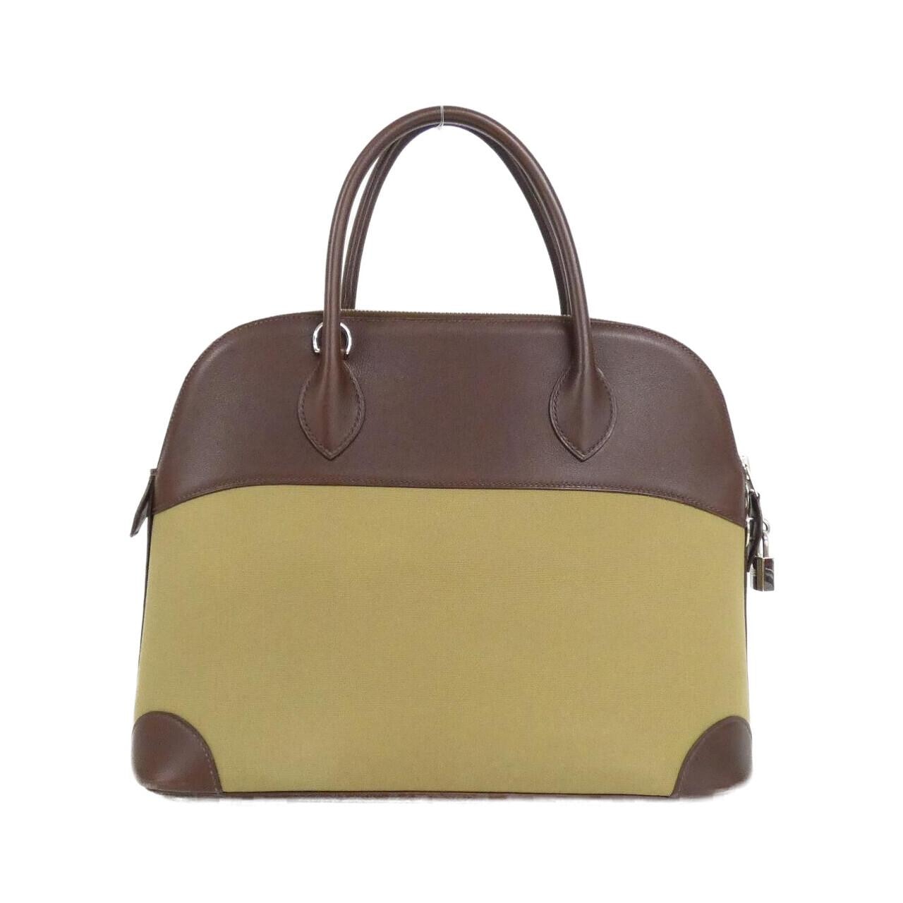 HERMES HERMÈS Bolide Bag Swift Black Swift Leather Rank A - Thumbnail 2