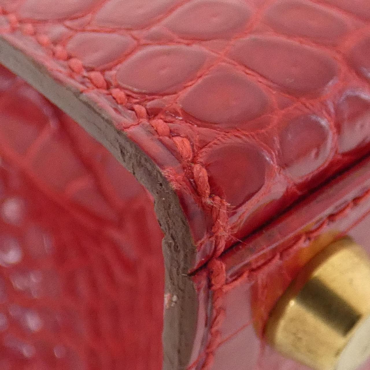 HERMES HERMÈS Kelly Bag Rouge 中古品A - 縮圖 3