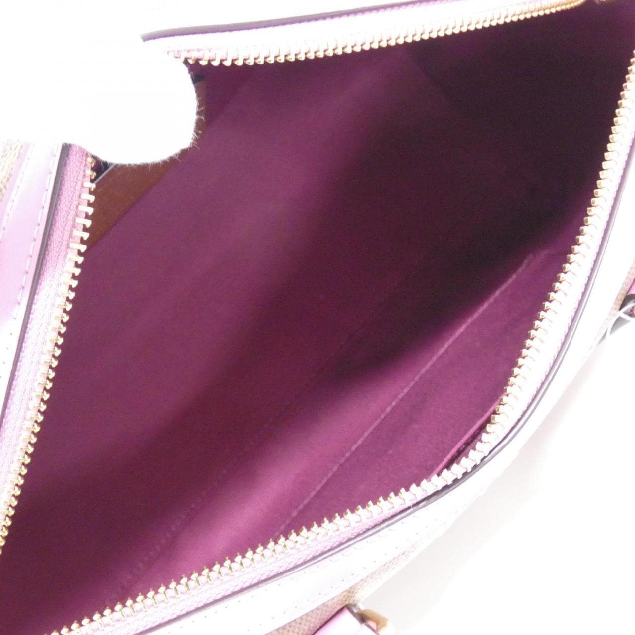 COACH CV961 Boston Bag Canvas Black Canvas New - Thumbnail 6