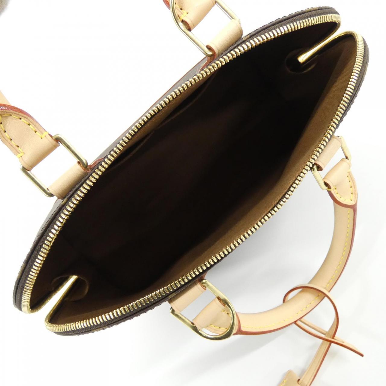 LOUIS VUITTON Alma M53151 Bag Monogram Black Monogram - Thumbnail 6