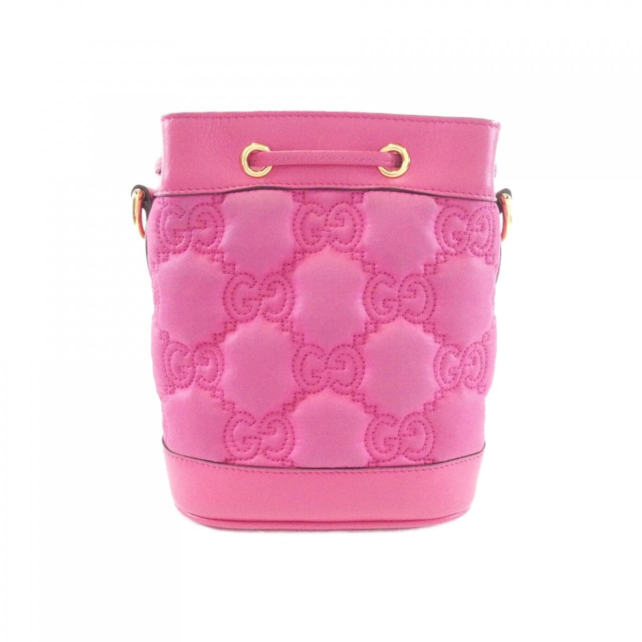 GUCCI GG Matelasse 728231 FABLA Shoulder Bag Nylon 黑色 尼龍 中古品B - 縮圖 2