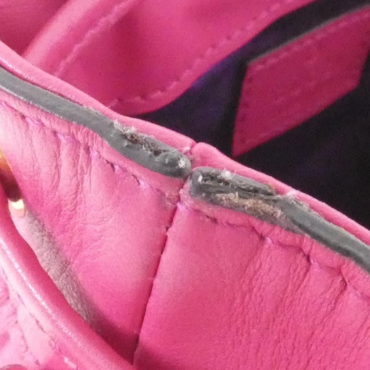 GUCCI GG Matelasse 728231 FABLA Shoulder Bag Nylon 黑色 尼龍 中古品B - 縮圖 5