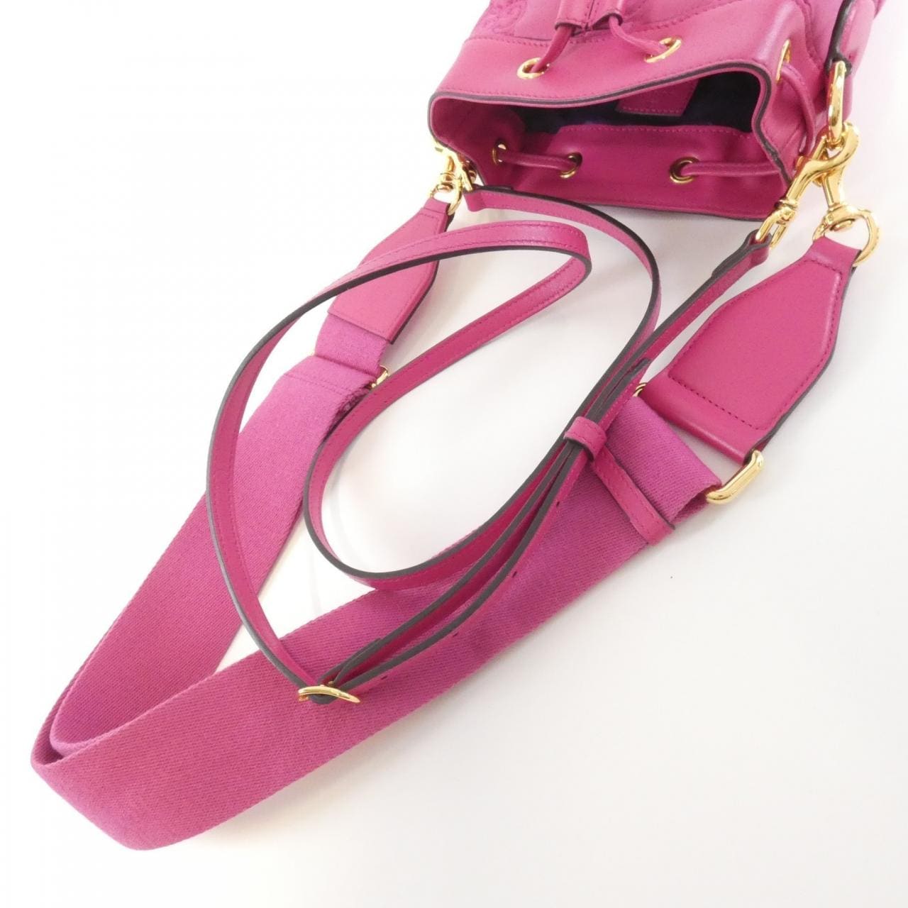 GUCCI GG Matelasse 728231 FABLA Shoulder Bag Nylon 黑色 尼龍 中古品B - 縮圖 8