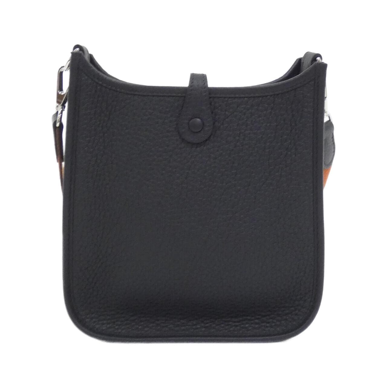 HERMES HERMÈS Evelyne 082943CK Shoulder Bag Clemence Black Clemence Leather Rank A - Thumbnail 2