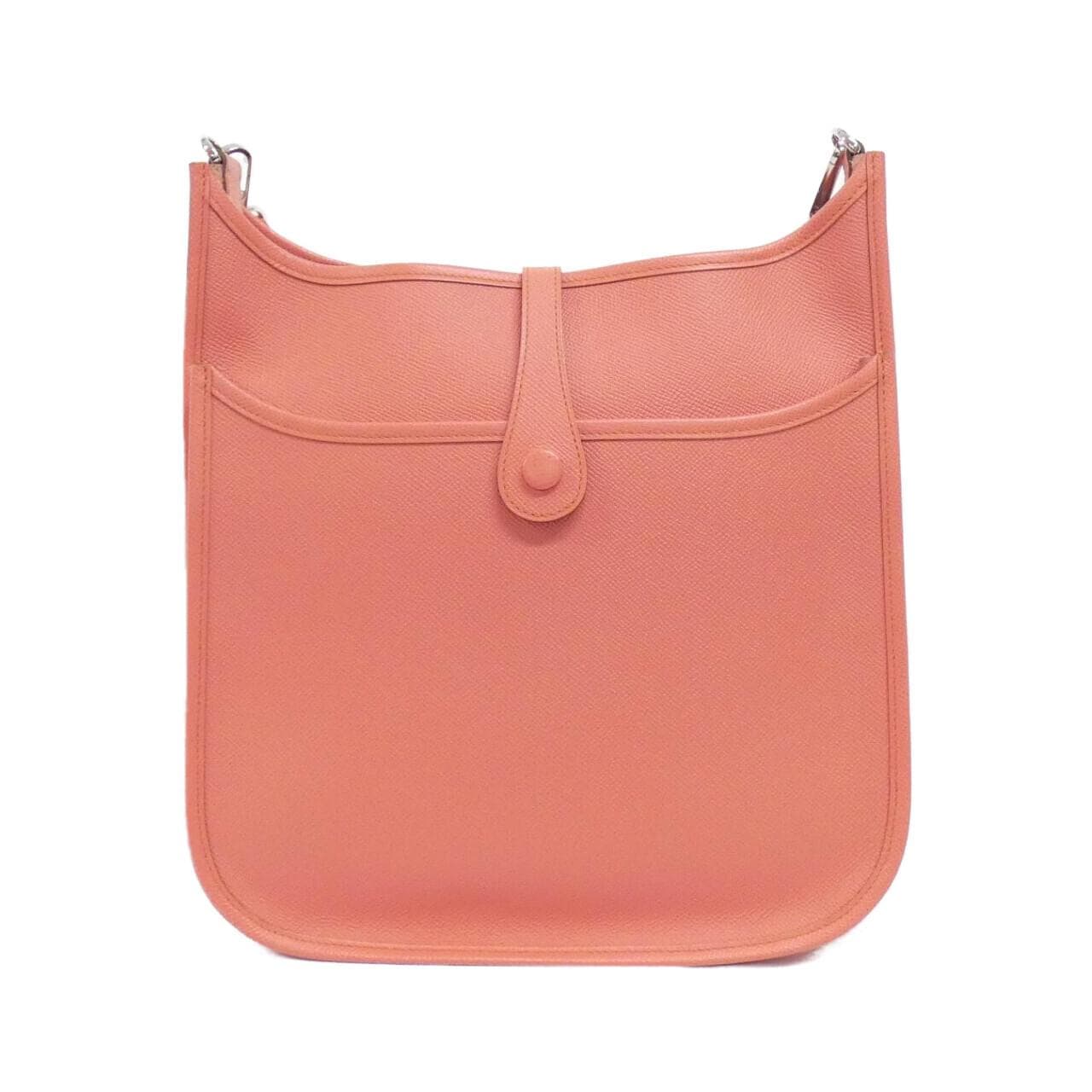 HERMES HERMÈS Evelyne 056278CK Shoulder Bag Epsom Black Epsom Leather Rank A - Thumbnail 2