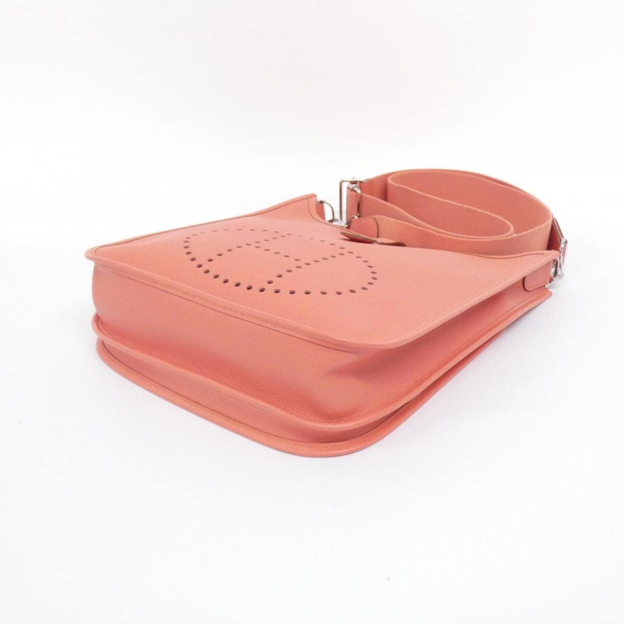 HERMES HERMÈS Evelyne 056278CK Shoulder Bag Epsom Black Epsom Leather Rank A - Thumbnail 3