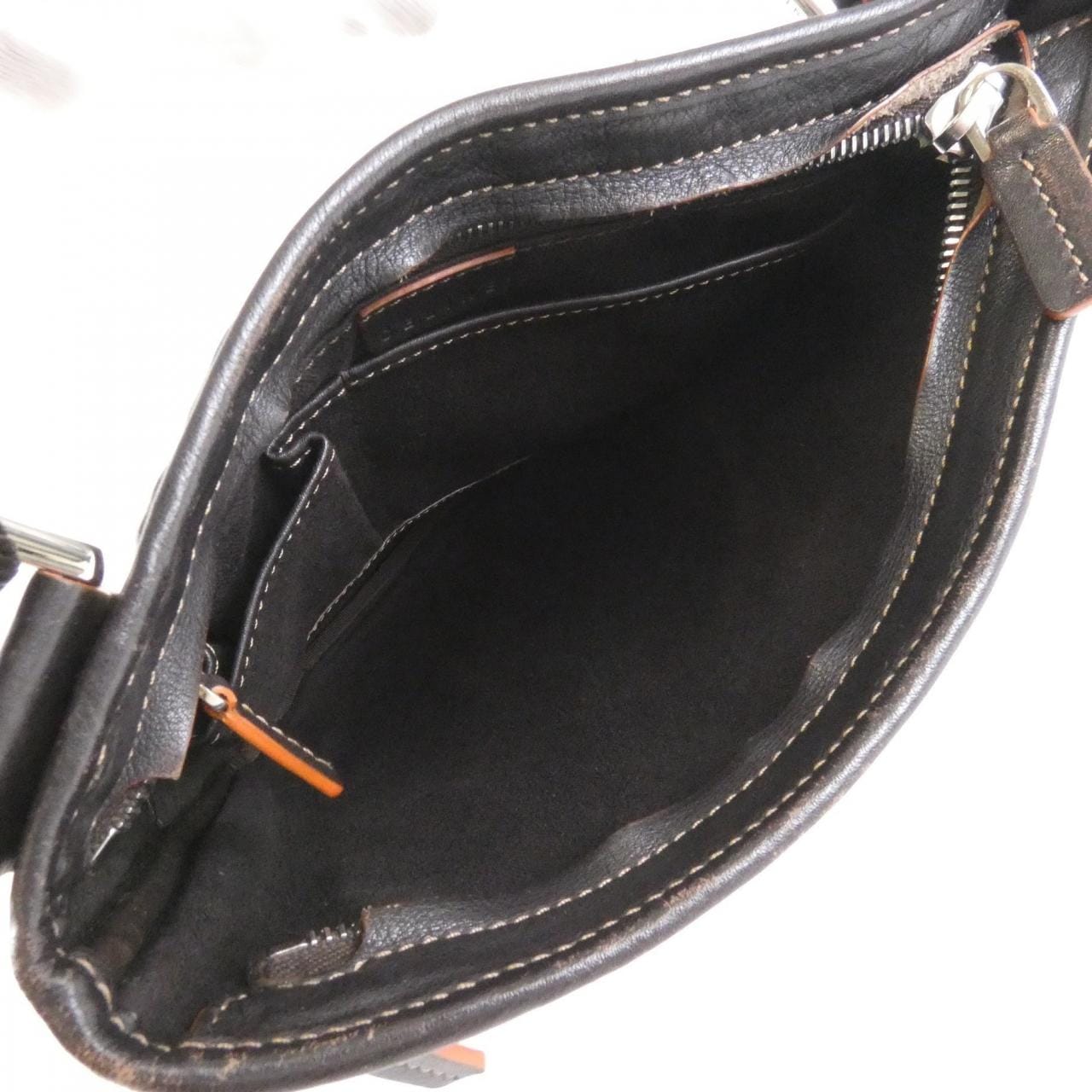 CELINE 157112JBU Shoulder Bag Canvas 黑色 帆布 中古品A - 縮圖 10