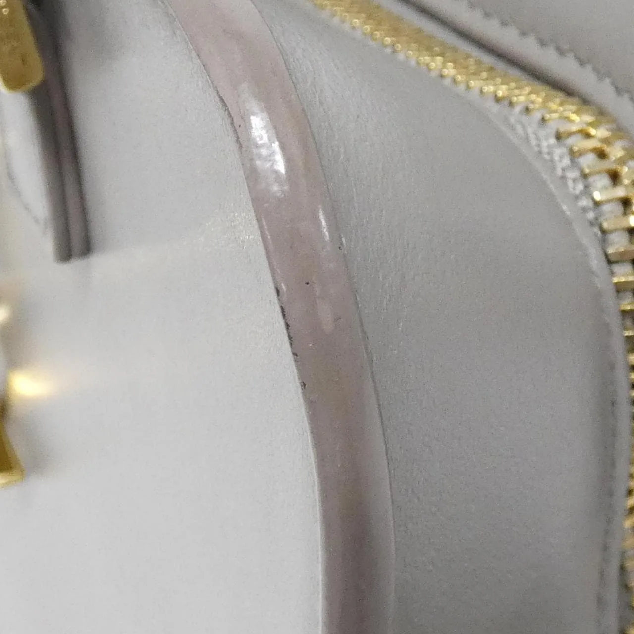 SAINT LAURENT 472466 DV70O Handbag Leather 黑色 皮革 中古品A - 縮圖 4