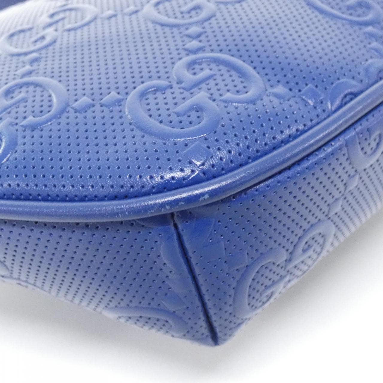 GUCCI 645093 1W3CJ Belt Bag Leather 黑色 皮革 中古品A - 縮圖 3