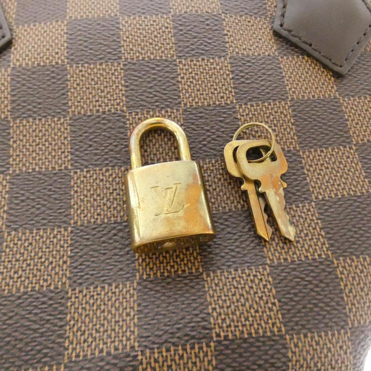 LOUIS VUITTON Speedy N41367 Boston Bag Damier Black Damier Rank A - Thumbnail 4