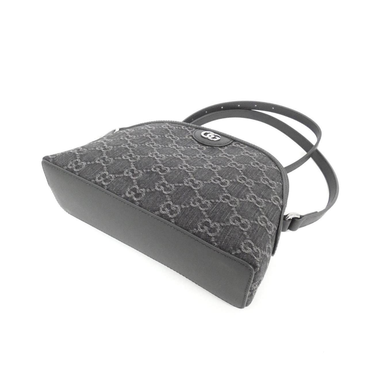 GUCCI Ophidia 499621 FAC2F Shoulder Bag Denim Black Denim New - Thumbnail 3