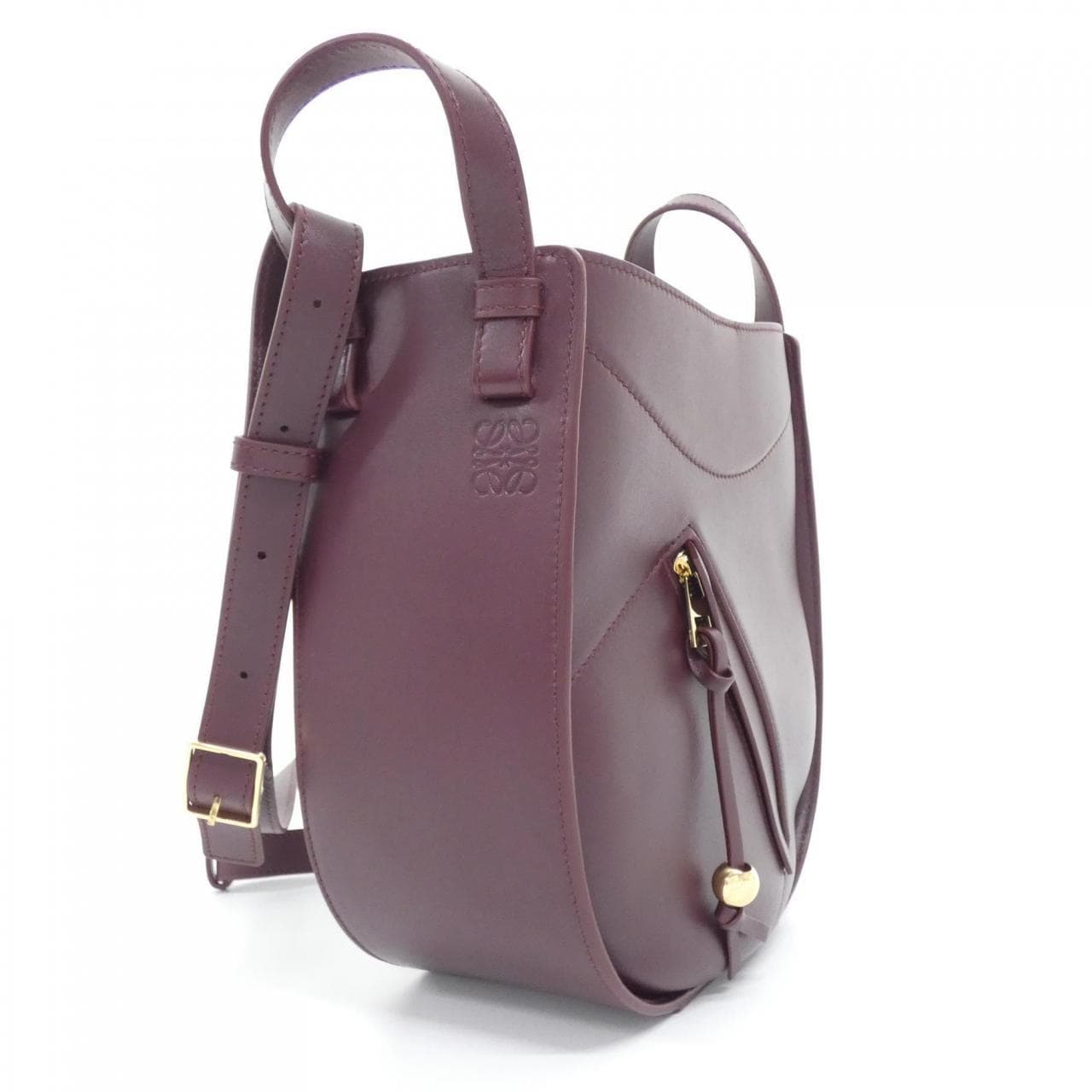 LOEWE Hammock A538HHSX01 Bag Black - Thumbnail 4