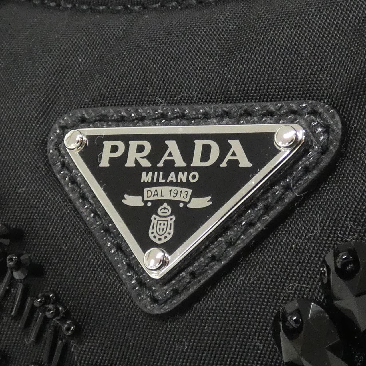 PRADA 1BC204 Shoulder Bag 黑色 新品 - 縮圖 4