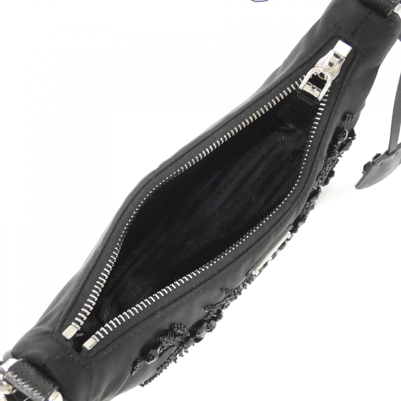 PRADA 1BC204 Shoulder Bag 黑色 新品 - 縮圖 6