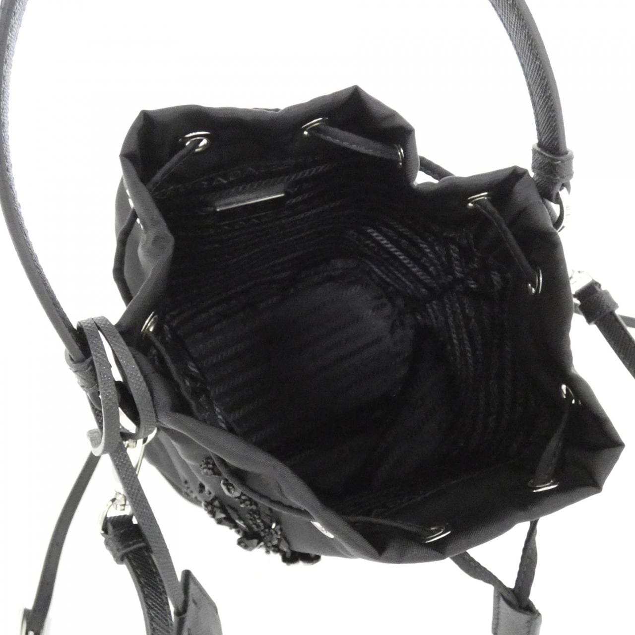 PRADA 1BE067 Bag Black - Thumbnail 7